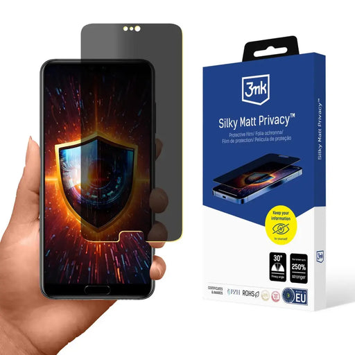 3mk Silky Matt Privacy Защитен екран за Huawei P20 Pro