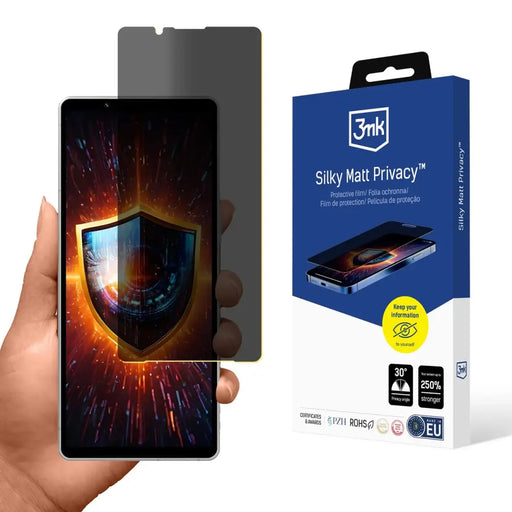 3mk Silky Matt Privacy Защитен екран за Sony Xperia 5 V