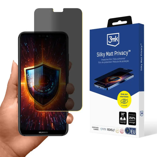 3mk Silky Matt Privacy Защитен екран за Huawei P20 Lite