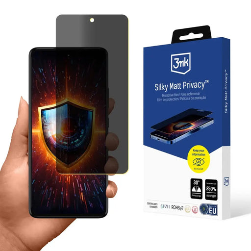 3mk Silky Matt Privacy Защитен екран за Motorola Moto G72