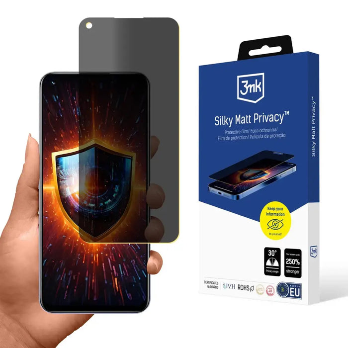 3mk Silky Matt Privacy Защитен екран за Realme 8i