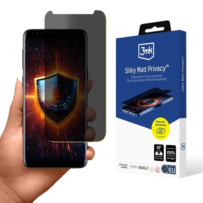 3mk Silky Matt Privacy Защитен екран за Samsung Galaxy S9