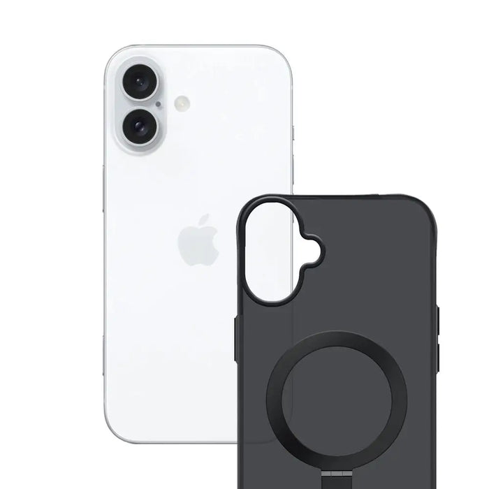 3mk Smoke Case Mag&Stand за iPhone 17 - черен