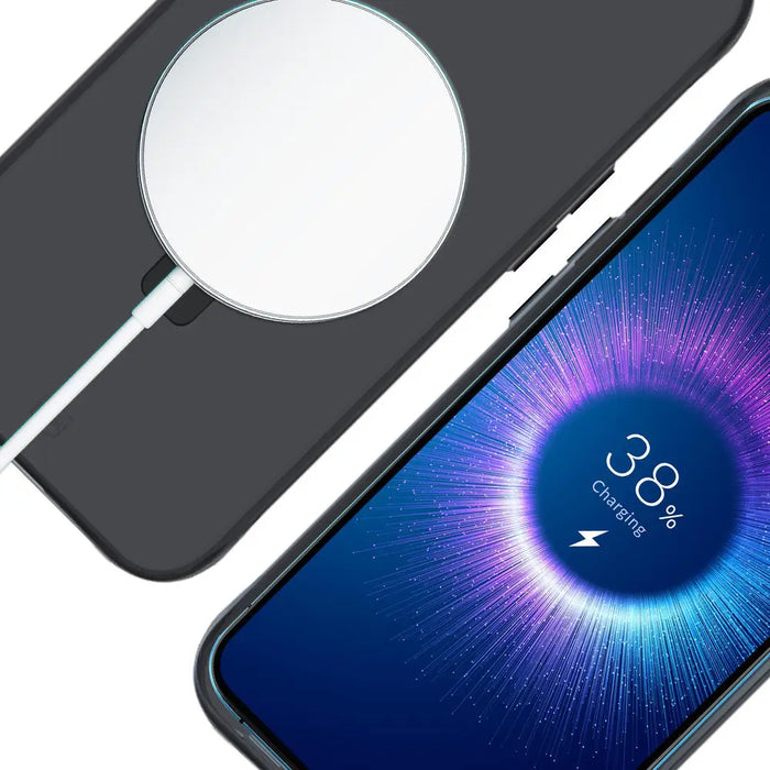 3mk Smoke Case Mag&Stand за iPhone 17 - черен