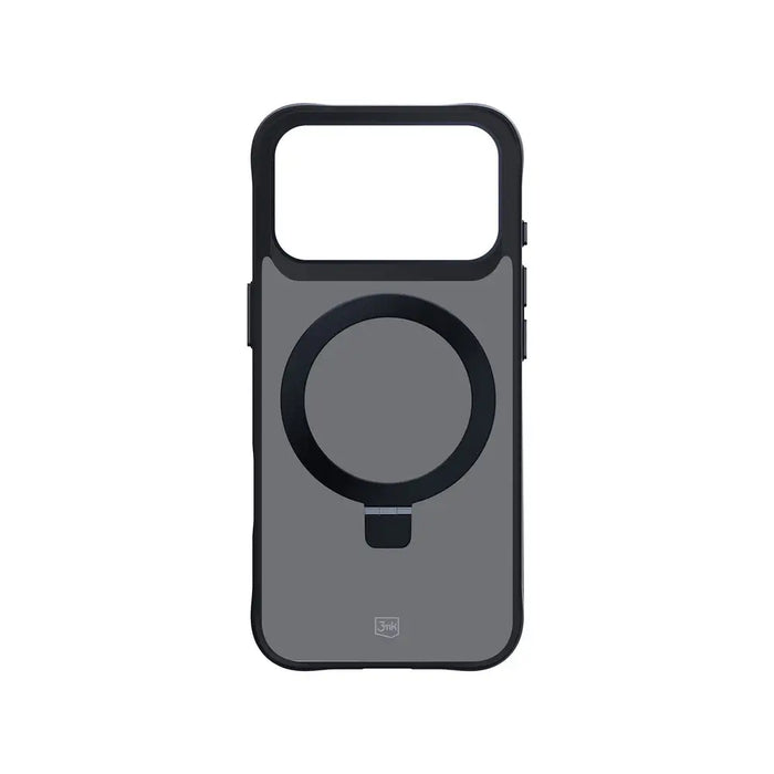 3mk Smoke Case Mag&Stand за iPhone 17 Pro Max - черен