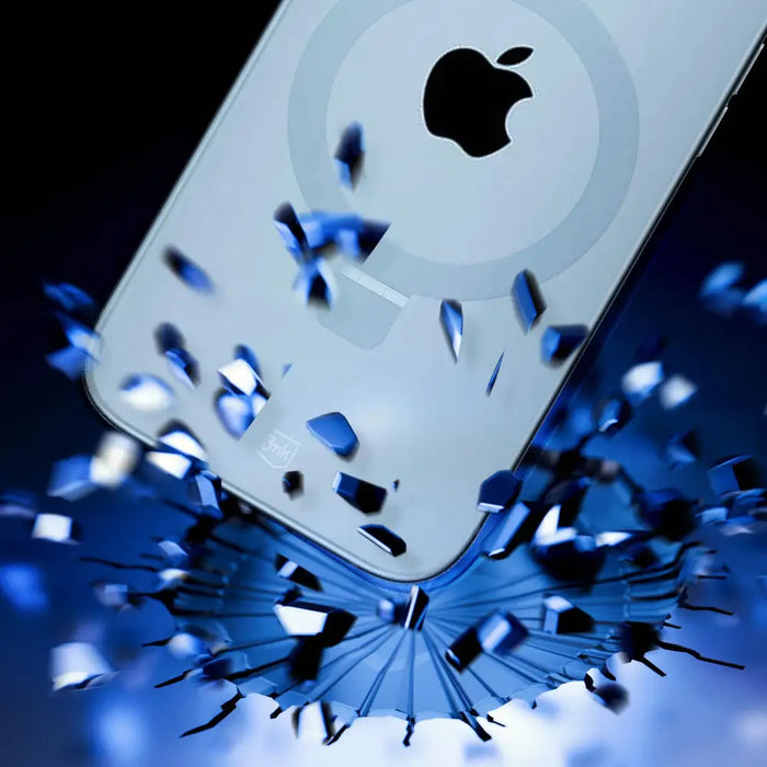 3mk Smoke Case Mag&Stand за iPhone Air - черен