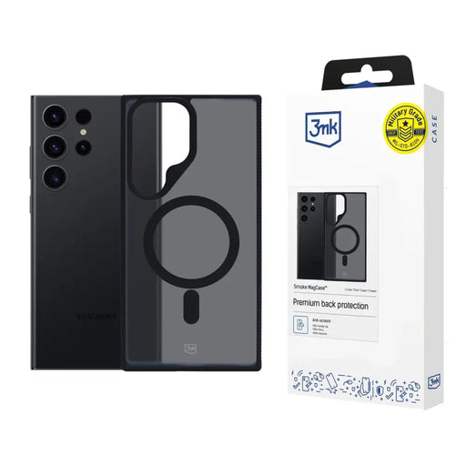 3mk Smoke MagCase с MagSafe за Samsung Galaxy S23 Ultra