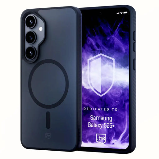 3mk Smoke MagCase за Samsung Galaxy S25 + - черен