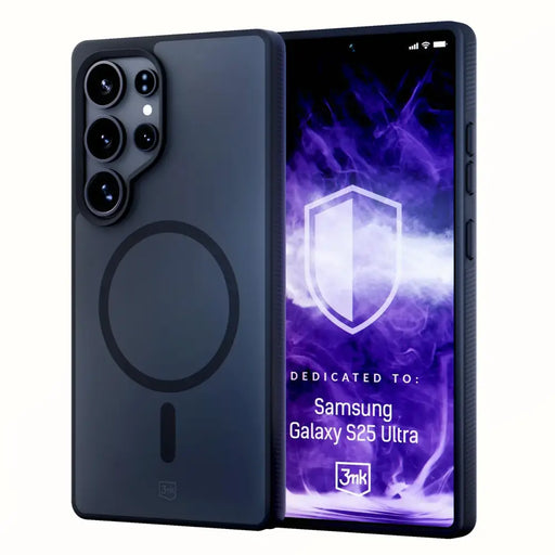 3mk Smoke MagCase за Samsung Galaxy S25 Ultra - черен