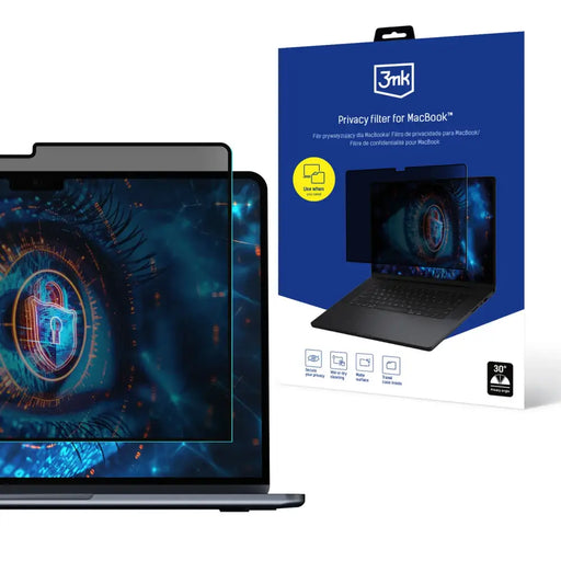 3mk Защитно фолио за филтър за поверителност за MacBook Pro