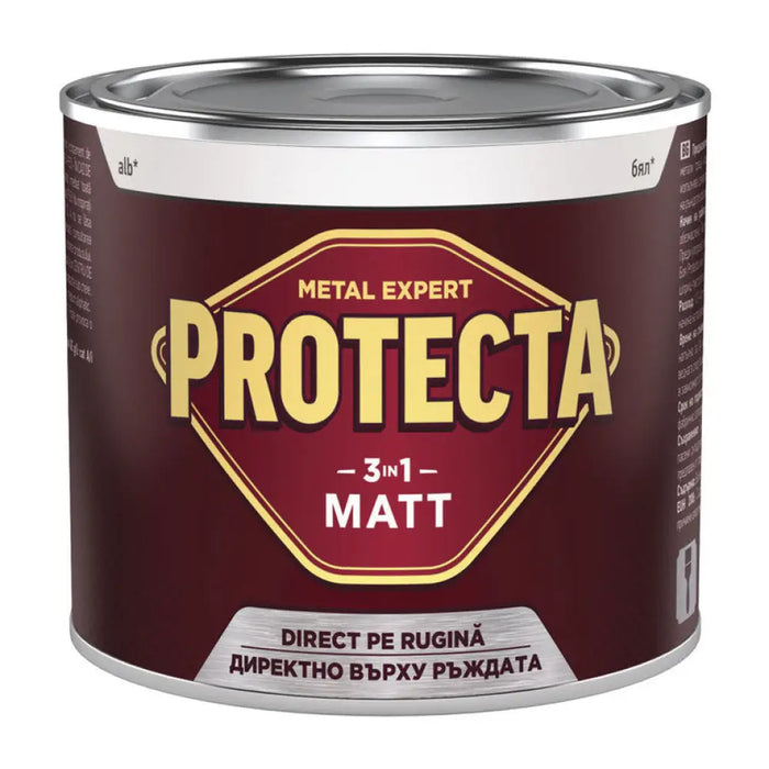 3В1 МАТ БЯЛ 500 ML PROTECTA