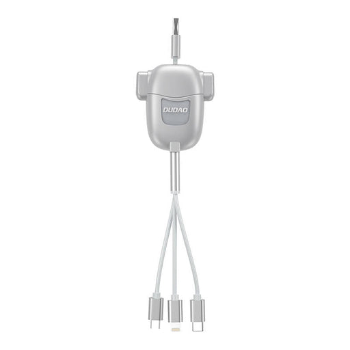 3в1 кабел Dudao L8PRO USB кън USB-C / Lightning / Micro 3A