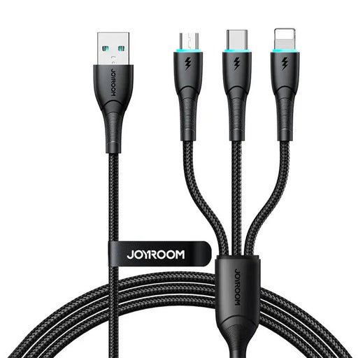 3в1 кабел Joyroom Starry Series USB-A към Lightning / Type-C