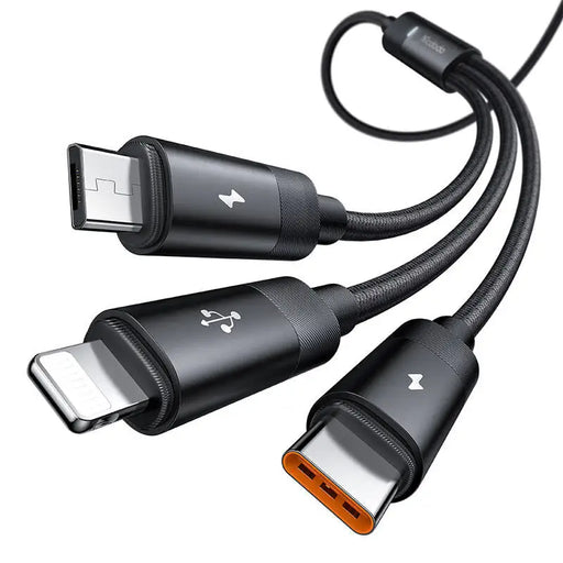 3в1 кабел Mcdodo CA-5790 USB към USB-C / Lightning