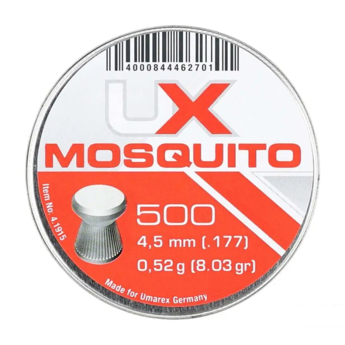 4.5 мм UMAREX Mosquito плоска пелета 500 бр.