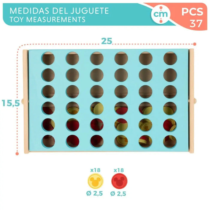 4 в ред Disney 25 x 16 x 15,5 cm (6 броя) (37 Части)