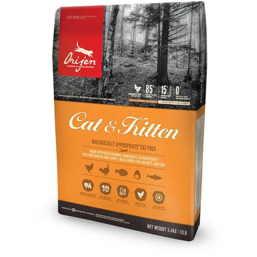 Суха храна за котки Orijen Cat & Kitten Пиле Риба Турция
