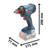 АКУМУЛАТОРЕН УДАРЕН ГАЙКОВЕРТ BOSCH PROFESSIONAL GDX 180-LI