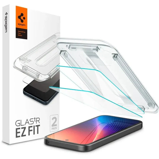 Комплект от закалено стъкло Spigen Glas.TR ’Ez Fit’ 2