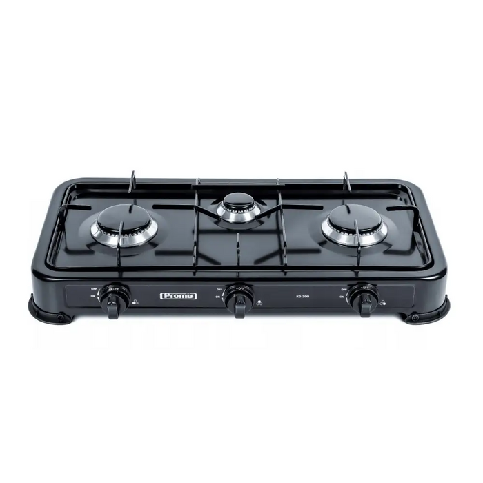 Газова готварска печка Promis KG300C с 3 котлона черна