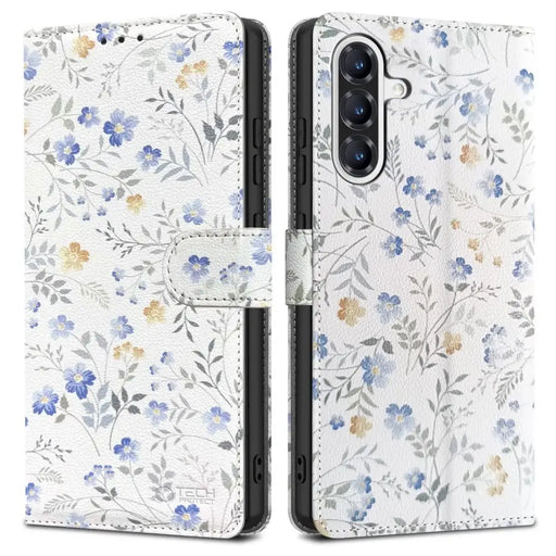 Калъф Tech-Protect Wallet за Samsung Galaxy A36 5G - Бели