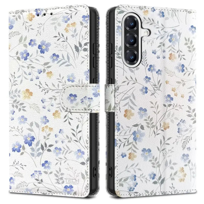 Калъф Tech-Protect Wallet за Samsung Galaxy A36 5G - Бели