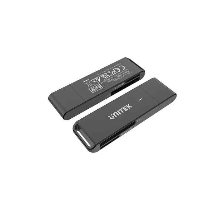 Външен четец за карти Unitek Y-9327A Черен