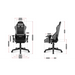 Геймърски стол за деца Huzaro HZ-Ranger 6.0 Grey Mesh сиво