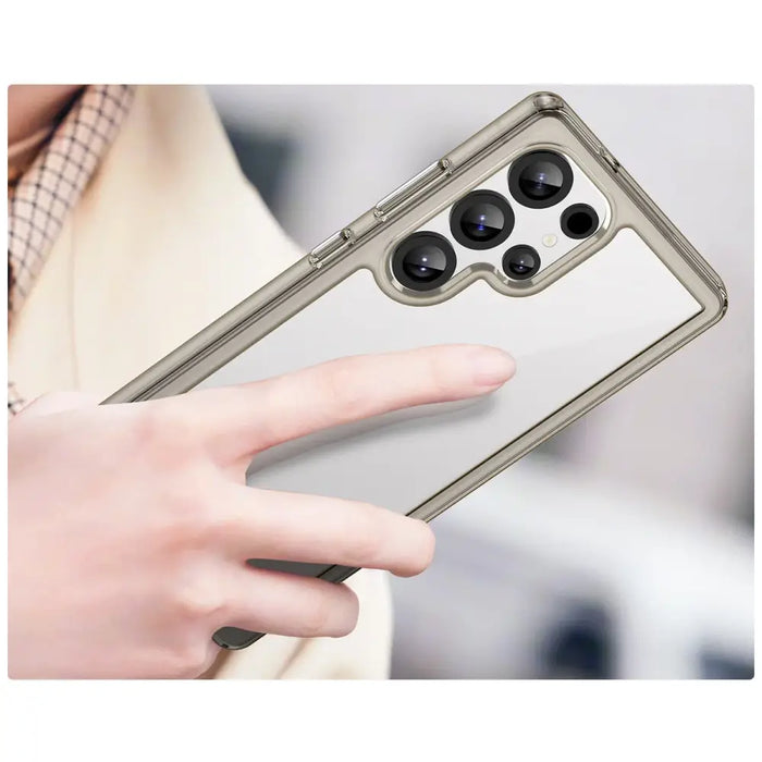 Кейс Outer Space с гел рамка за Samsung Galaxy S25 Ultra