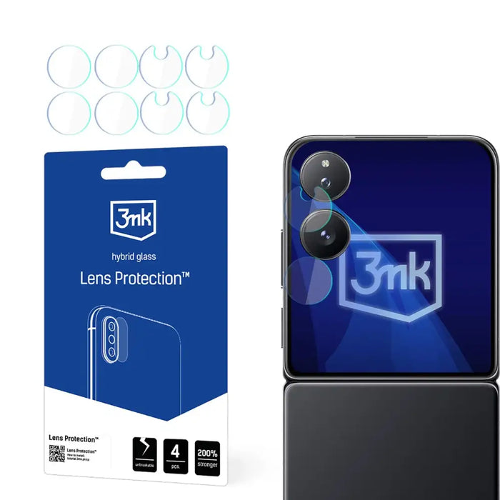 Хибридно стъкло за 3mk обектив на камера Защита на обектива
