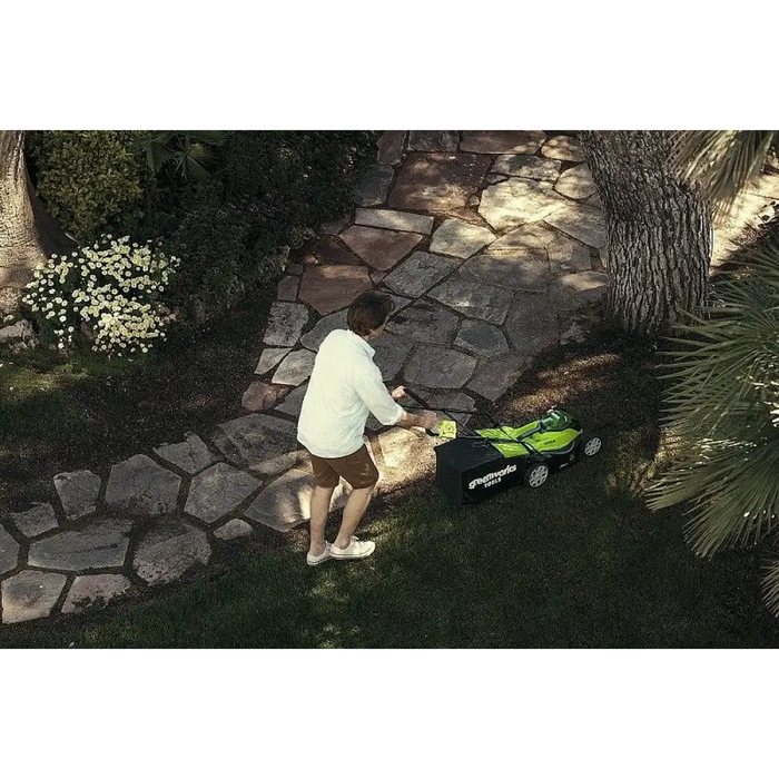 40V 35cm акумулаторна косачка Greenworks G40LM35 - 2501907