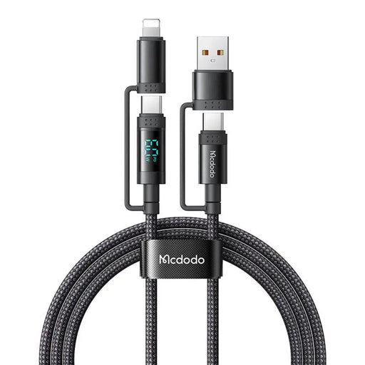 4в1 кабел McDodo USB-C/A - USB-C/Lightning CA-1990 1.2m