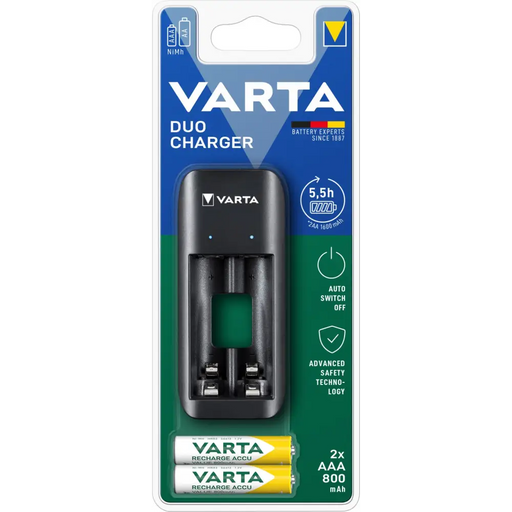 Зарядно у-во за батерии Varta VALUE USB DUO CHARGER BLI 1