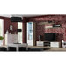 Витрина Cama SOHO S1 дъб сонома/бял гланц
