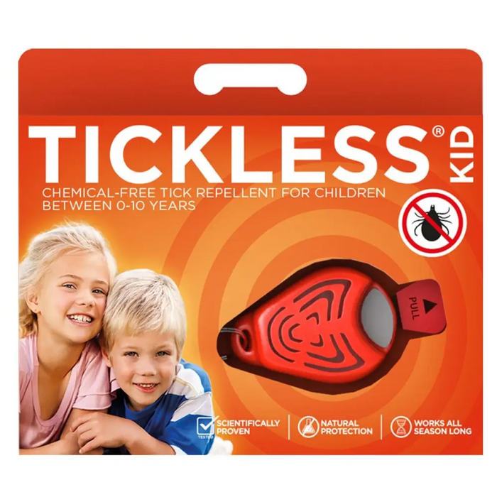 Репелент срещу кърлежи за деца Tickless Kid Orange