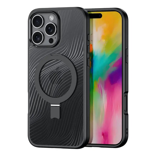 Калъф Dux Ducis Aimo Mag с MagSafe и стойка за iPhone 16