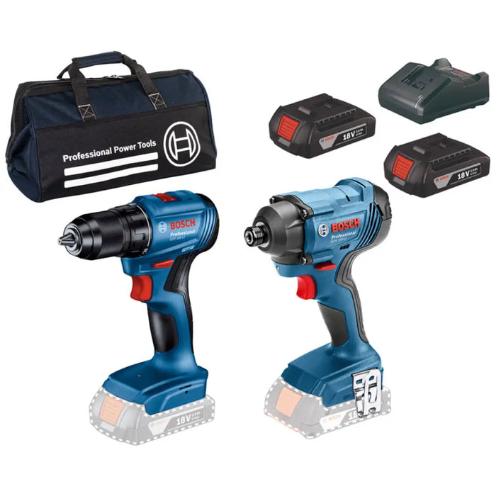 АКУМУЛАТОРЕН КОМПЛЕКТ BOSCH PROFESSIONAL GSR 185 + GDR180