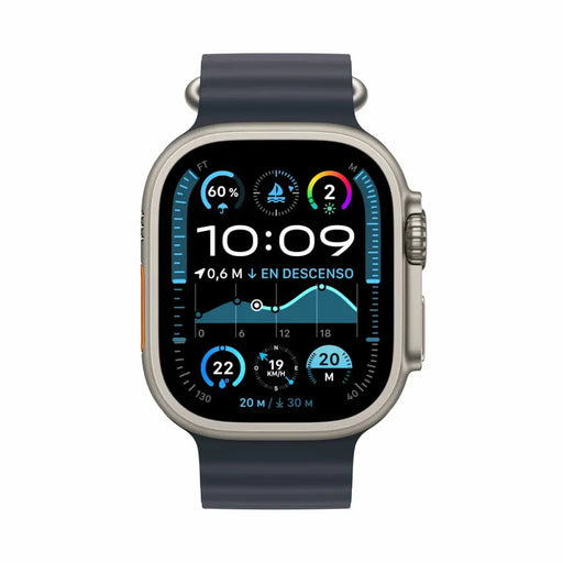 Смарт часовник Apple Watch Ultra2 1,92’’ Титанов Морско син