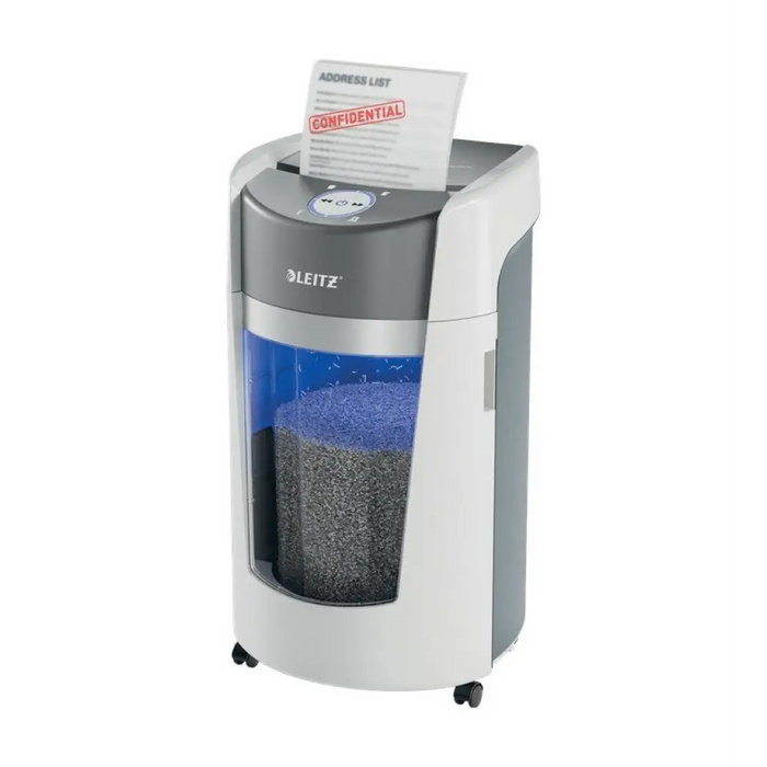 LEITZ Шредер IQ OptiMax Office 35 L P-5 2x15 шредери