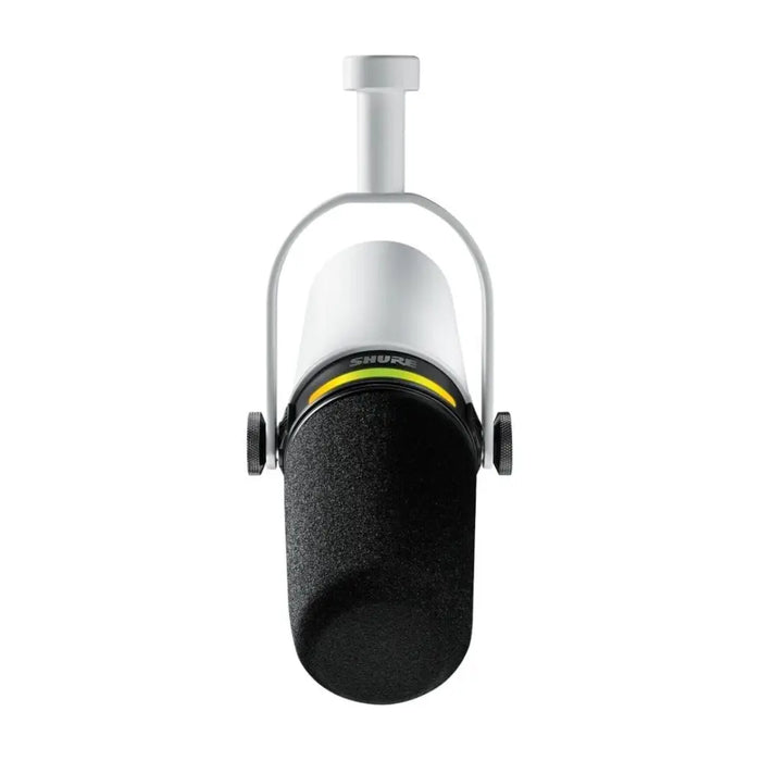 Shure MV7 + -W - трибуна/вокален микрофон с XLR/USB-C