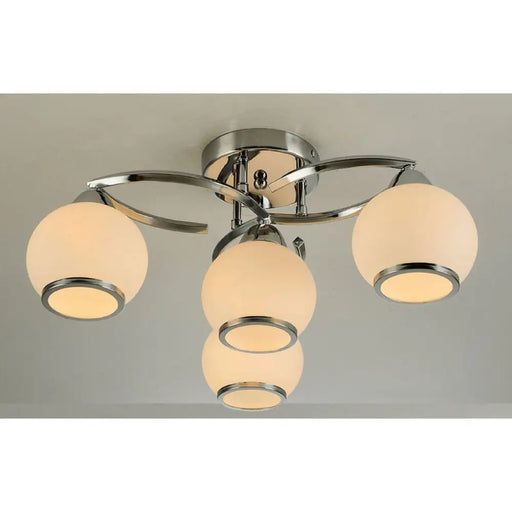 ПОЛИЛЕЙ ЧЕТВОРКА E27 ХРОМ ACIKOLIGHT МЕРИ