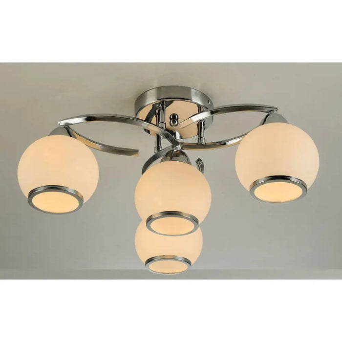 ПОЛИЛЕЙ ЧЕТВОРКА E27 ХРОМ ACIKOLIGHT МЕРИ