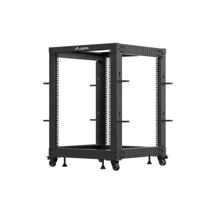 Lanberg отворена стойка 19’’ 15U 600x600-1100 регулируема