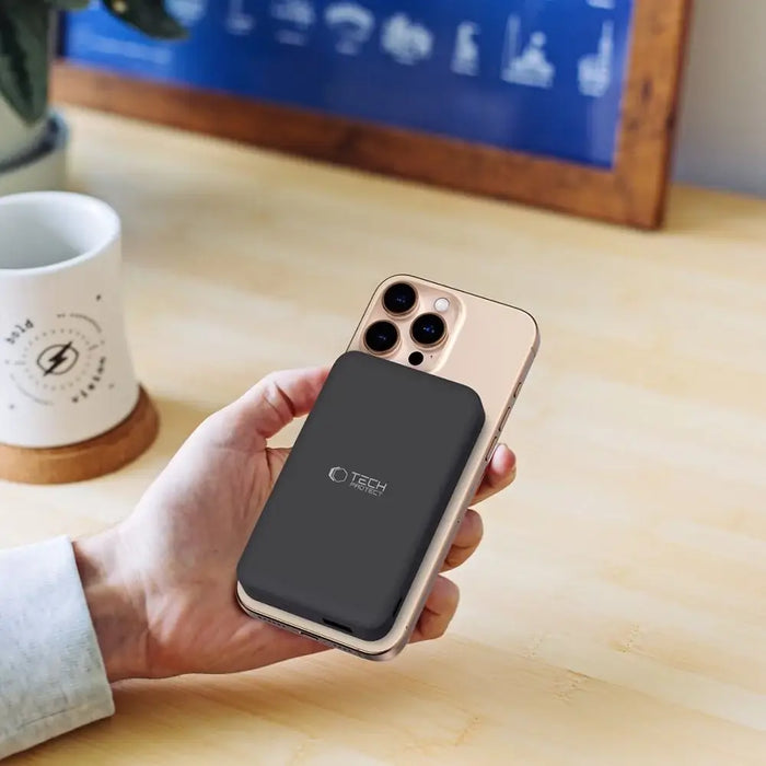 Преносима батерия Powerbank Tech-Protect PB24 LifeMag QI2