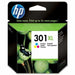 Оригиална касета за мастило HP CH564EE#301 (4 pcs) Трицветен