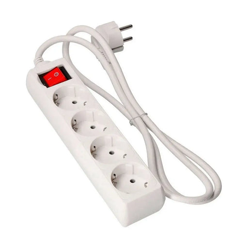 Табло с 4 гнезда с бутон за включване EDM 41064 Schuko (5 m)