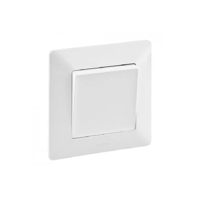 ДЕВИАТОРЕН КЛЮЧ С РАМКА VALENA LIFE LEGRAND - БЯЛ