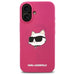 Карл Лагерфелд Силиконов калъф Choupette Head Print MagSafe