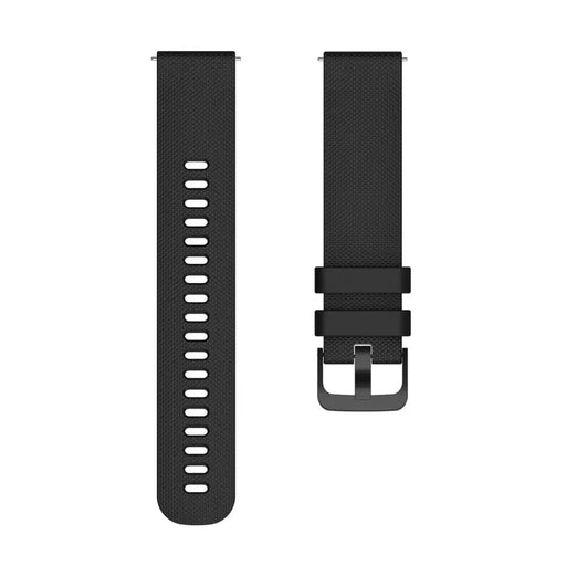Силиконова каишка за Huawei Watch GT2 / GT3 42mm - черна