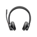 Слушалки HP Poly Voyager 4320 USB-C + донгъл BT700 + стойка